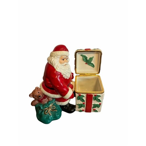 Partylite ceramic santa claus - santa,
